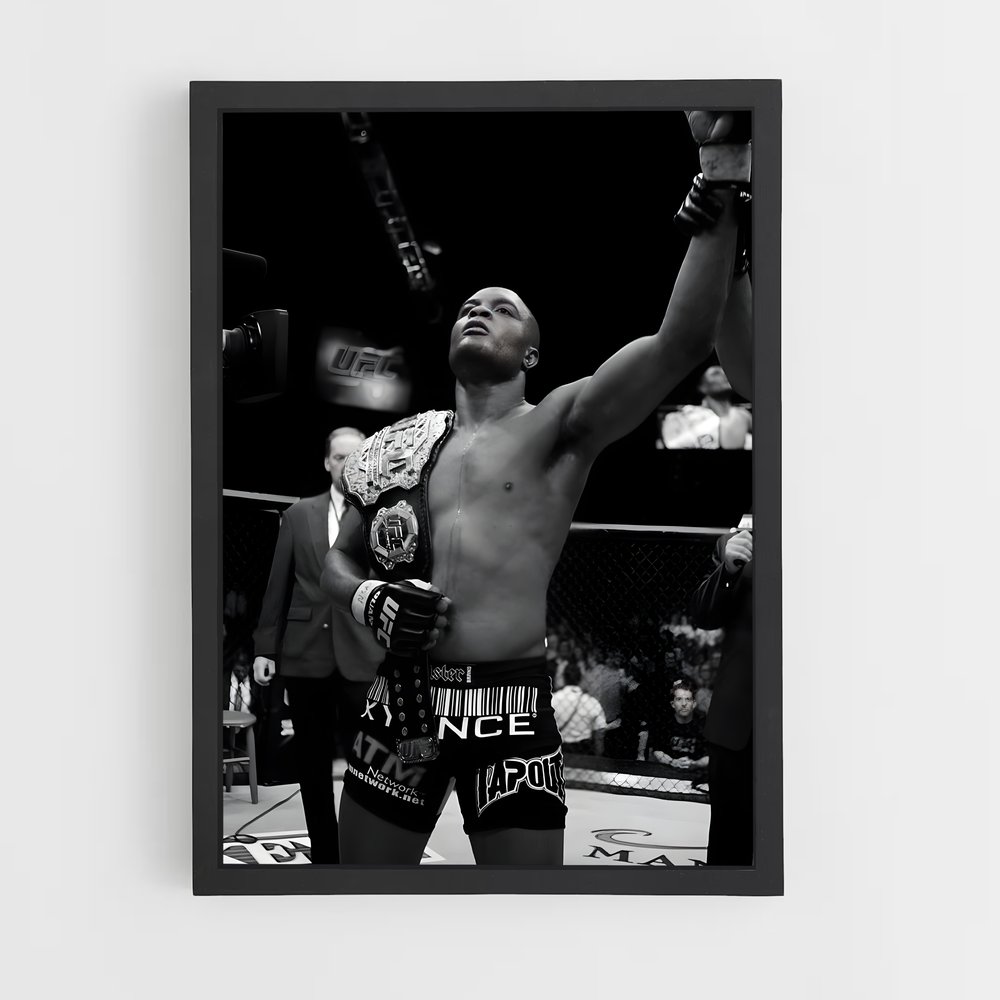 Poster Anderson de silva – affiche Taekwondo (vue 2)